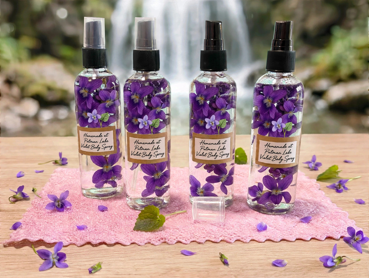 Violet Body Spray