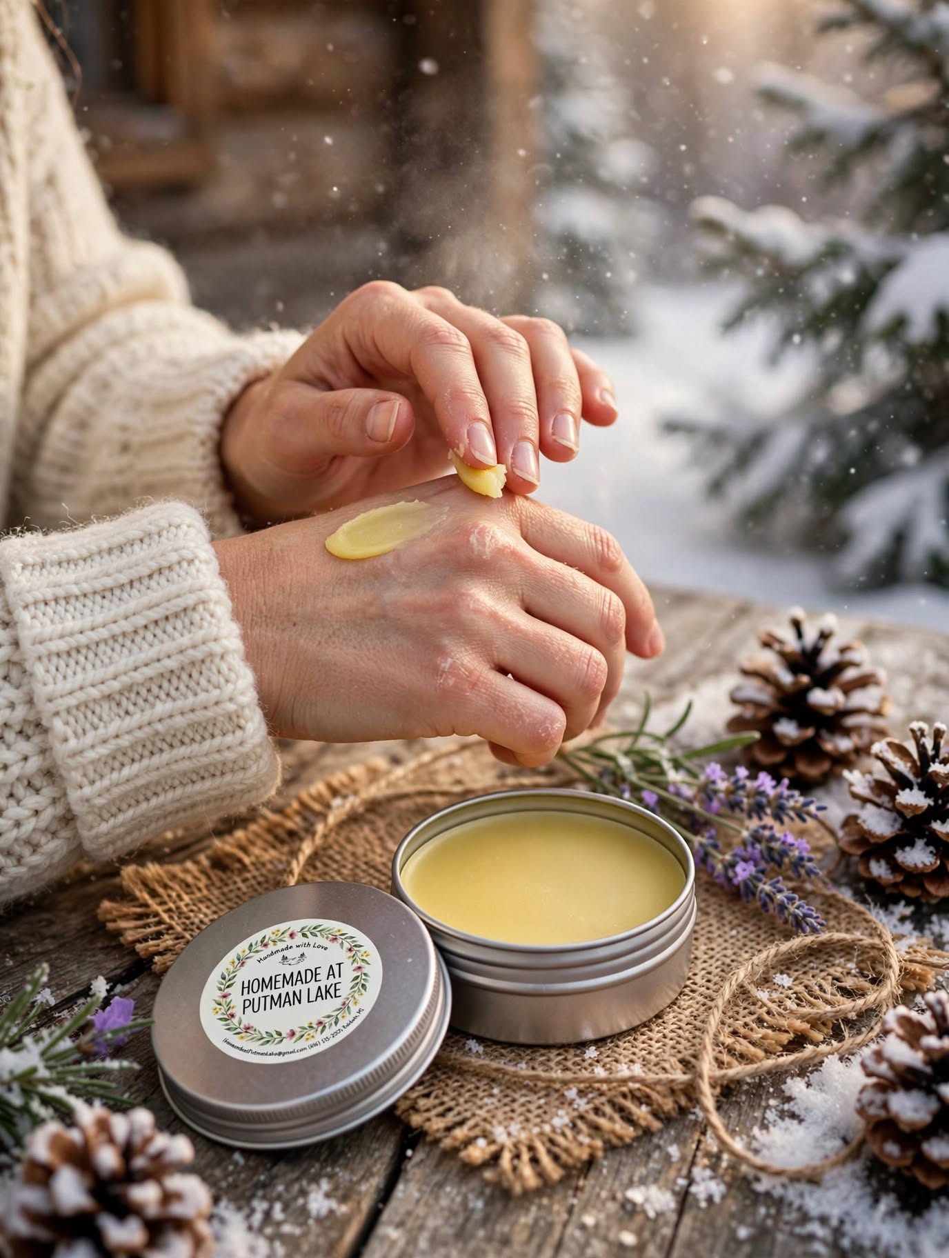 Homemade Bee Balm Salve 2 oz