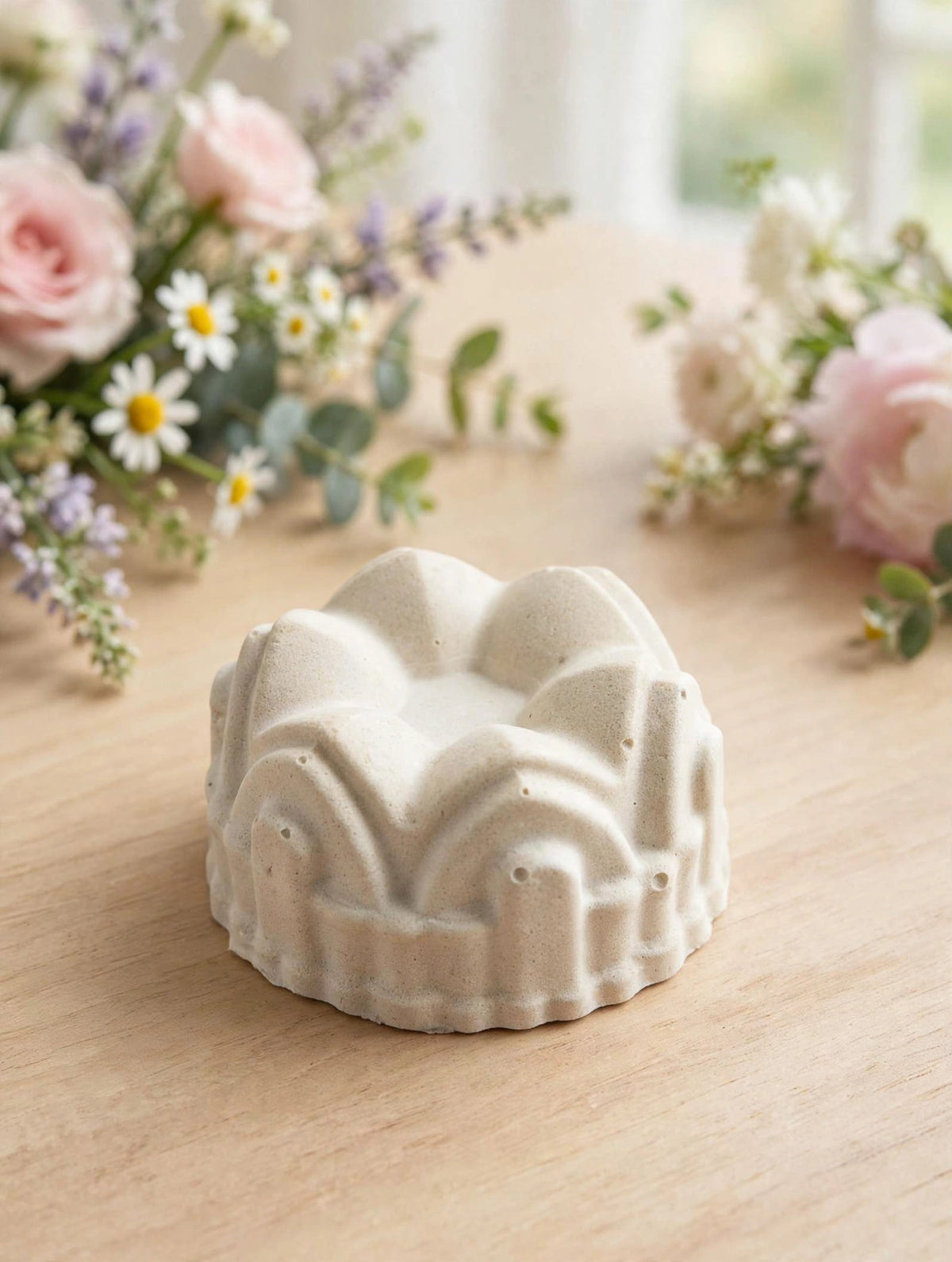 Handmade Aroma Stone - Flower Design - Essential Oil Diffuser