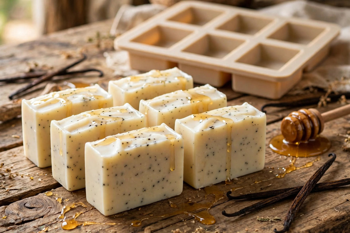 Vanilla Honey Goat Soap