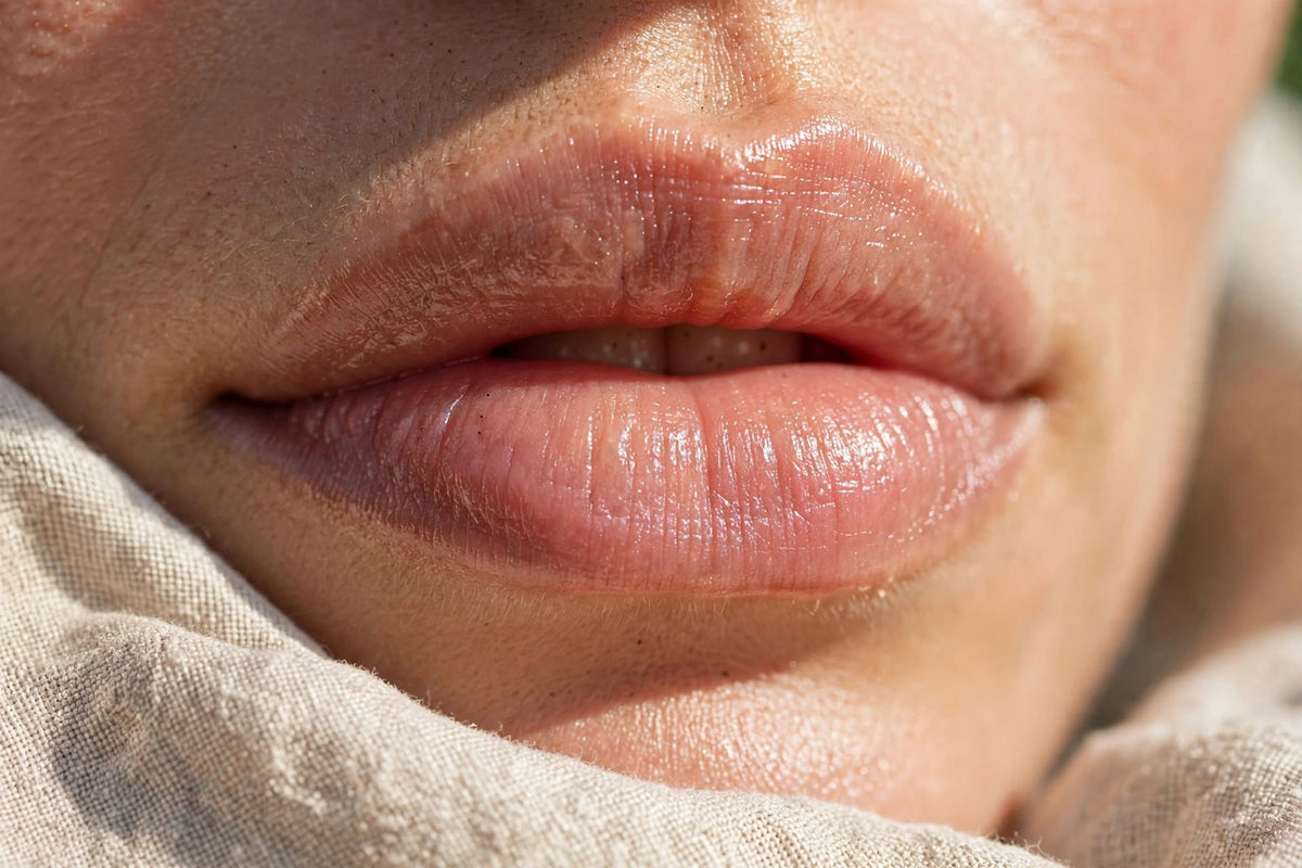 Honey Vanilla Lip Balm - Natural Beeswax Balm for Dry, Chapped Lips