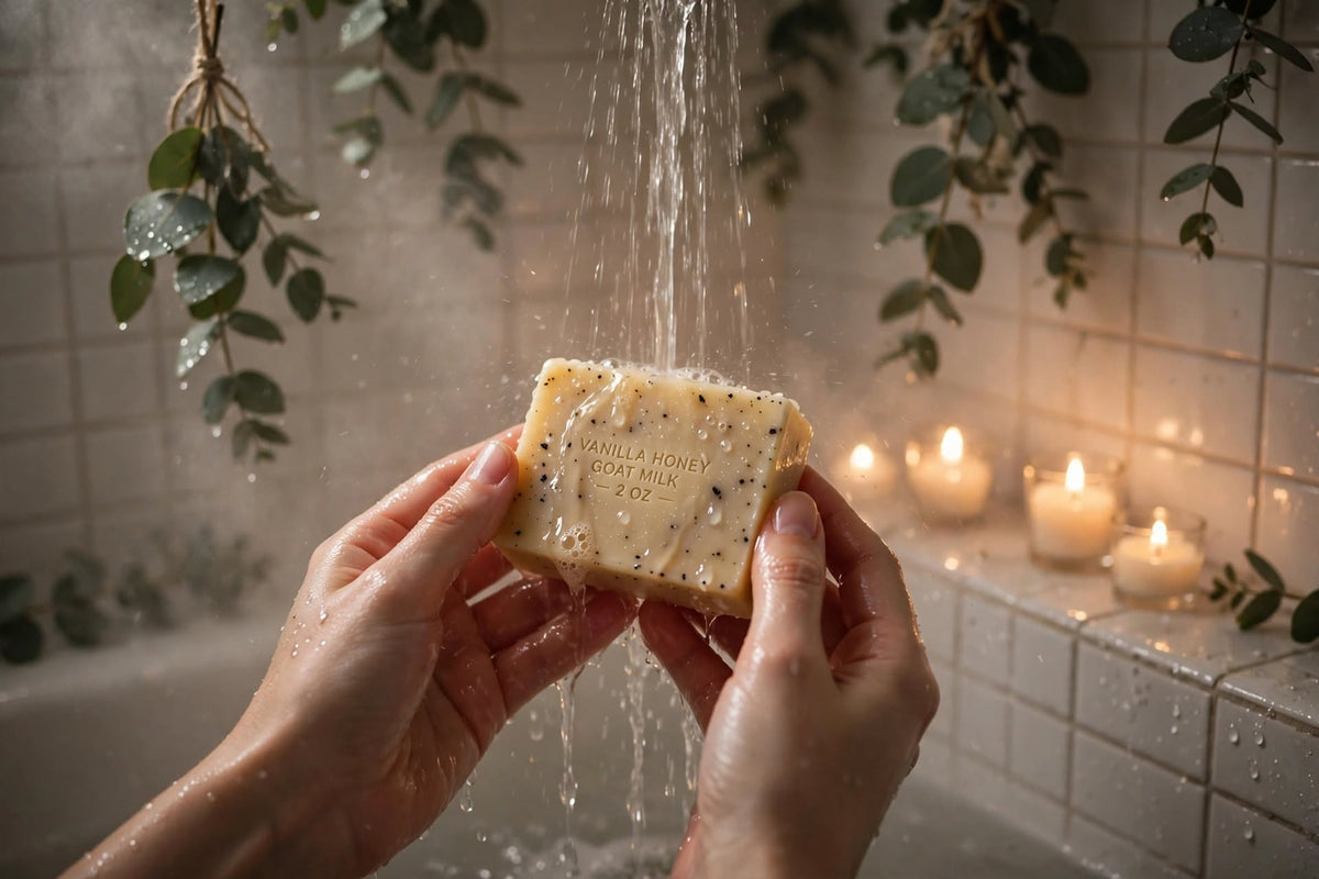Vanilla Honey Goat Soap